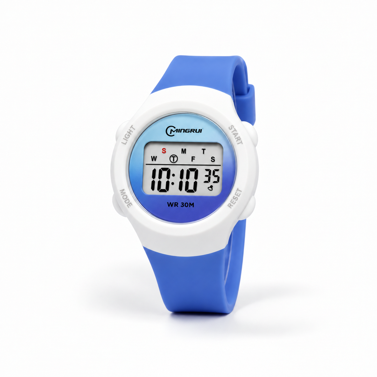 Digitale Kinderuhr Sportlich Wasserdicht mit Alarm Stoppuhr und Timer Silikonarmband für Jungen und Mädchen | Sansoti