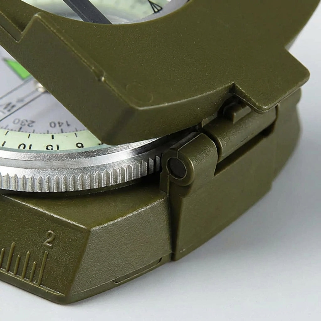 Folding Sighting Compass for Hiking, Camping, Outdoor Navigation, Emergency Tool, Precision, Waterproof | Sansoti