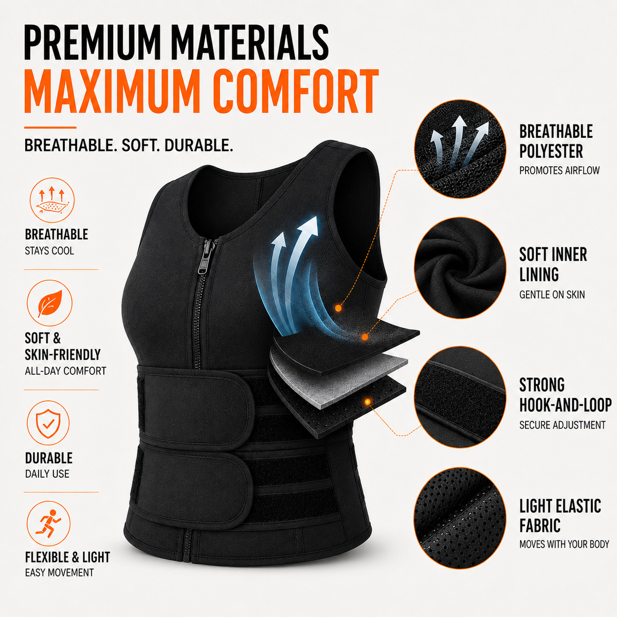 Adjustable Posture Corrector with Clavicle Support and Lumbar Band for an Ergonomically Straight Back | Sansoti