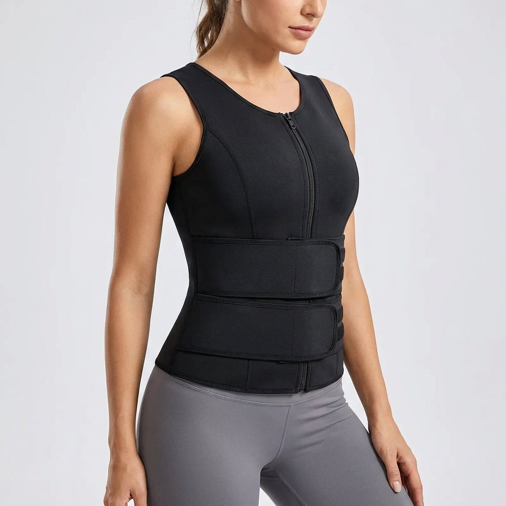 Adjustable Posture Corrector with Clavicle Support and Lumbar Band for an Ergonomically Straight Back | Sansoti