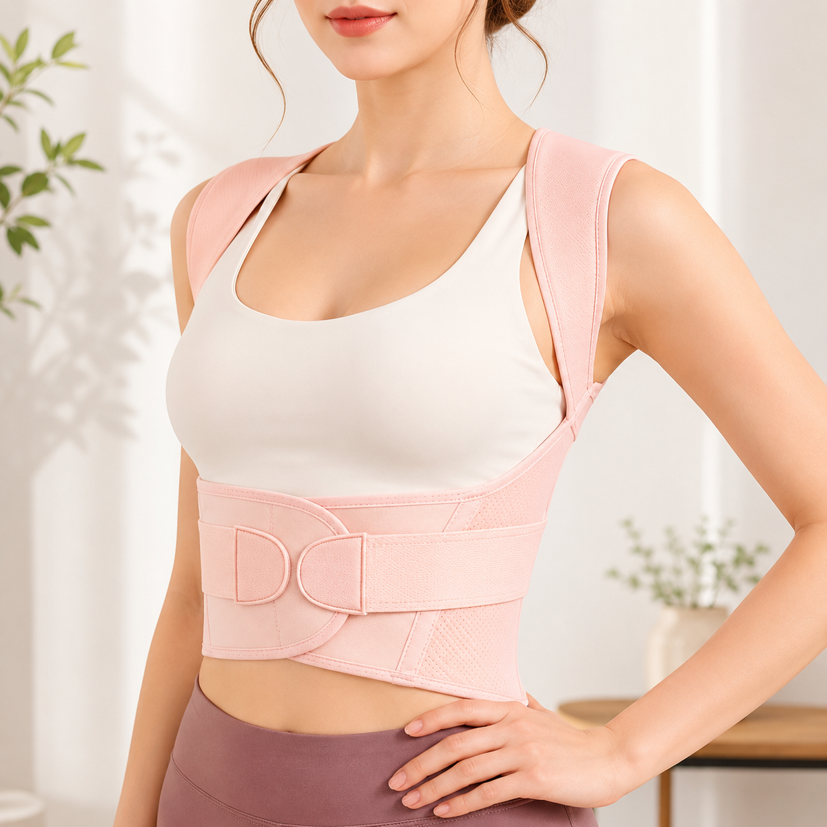 Adjustable Posture Corrector Brace for Shoulder and Upper Back Support Breathable Comfortable Unisex | Sansoti