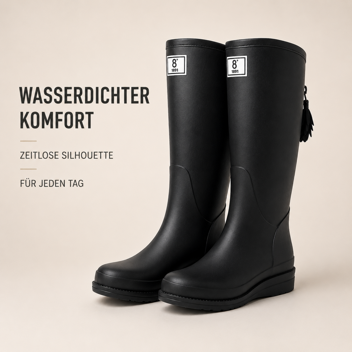 Waterdichte Regenlaarzen Dames Halfhoog PVC Slip-On Laarzen Voorjaar Herfst Weerbestendige Tuinlaarzen | Sansoti