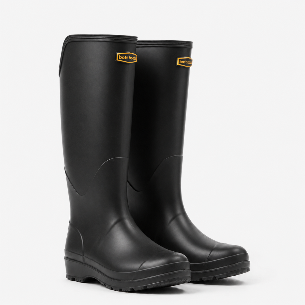 Waterproof Knee-High PVC Rain Boots Women's Men's Unisex Garden Mud Outdoor Living Durable Grip Comfort | Sansoti