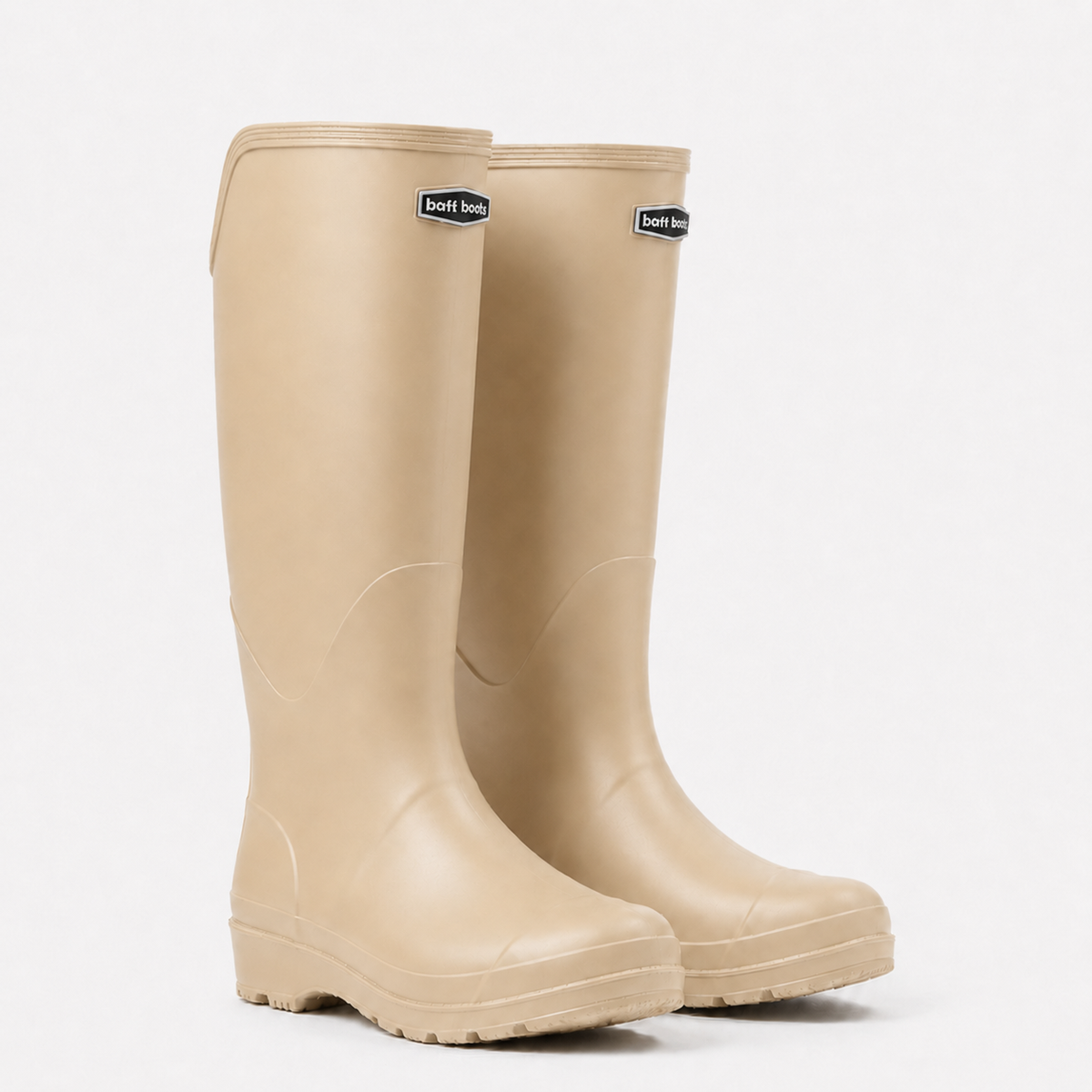 Waterproof Knee-High PVC Rain Boots Women's Men's Unisex Garden Mud Outdoor Living Durable Grip Comfort | Sansoti