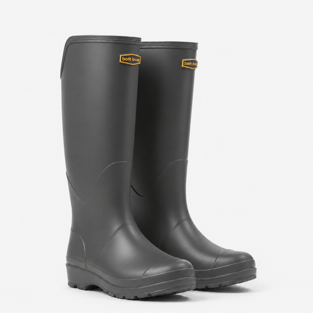 Waterproof Knee-High PVC Rain Boots Women's Men's Unisex Garden Mud Outdoor Living Durable Grip Comfort | Sansoti