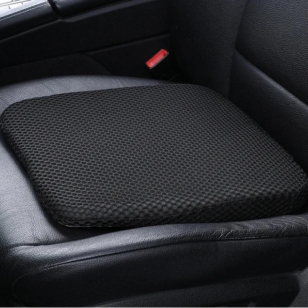 Zitkussen Auto met Honingraatstructuur Ademend Comfort Verhoging Stoelkussen Ergonomisch Autorijden Lange Ritten | Sansoti