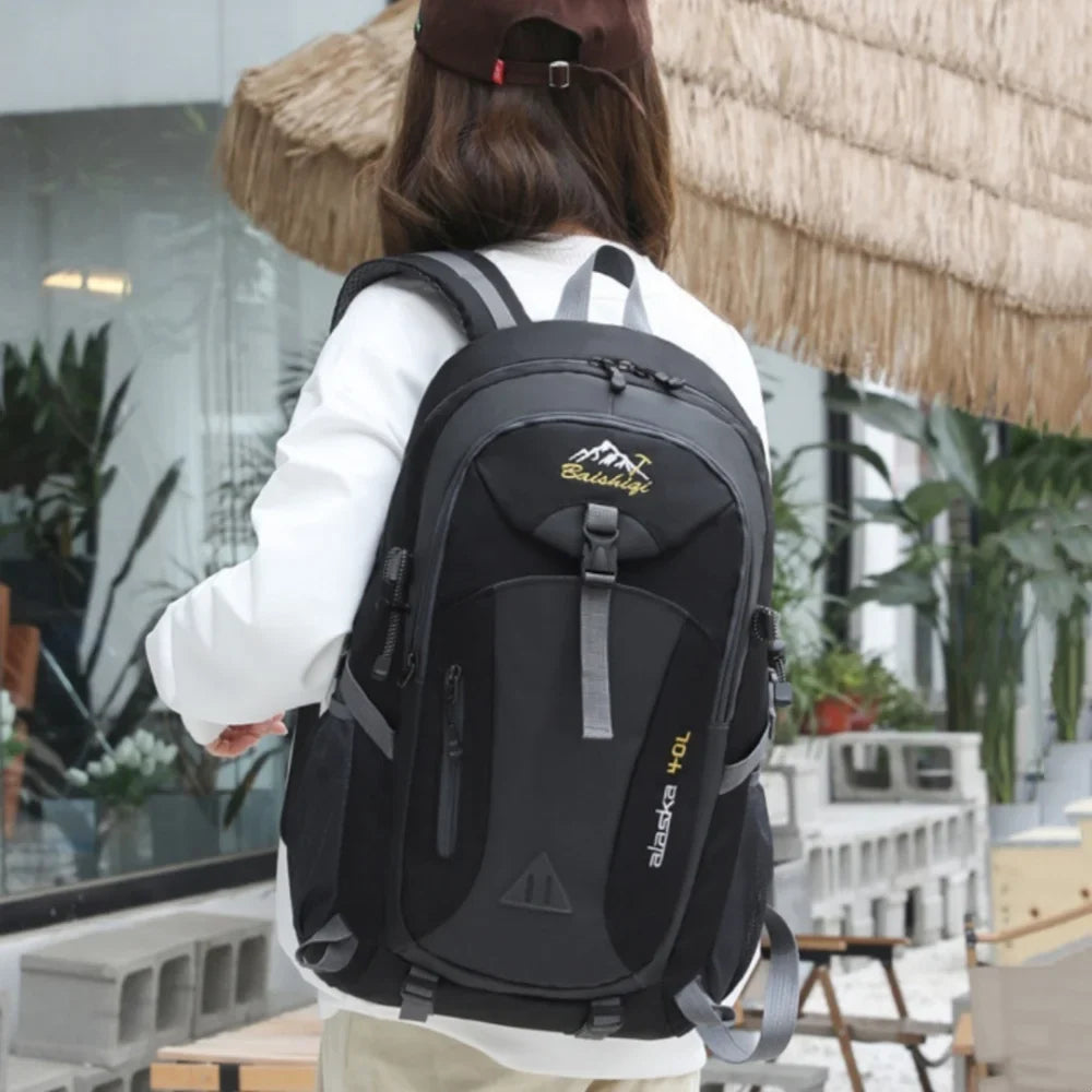 40L Hiking Backpack with Multiple Compartments Adjustable Carrying Comfort Hiking Outdoor Daily Use Backpack | Sansoti