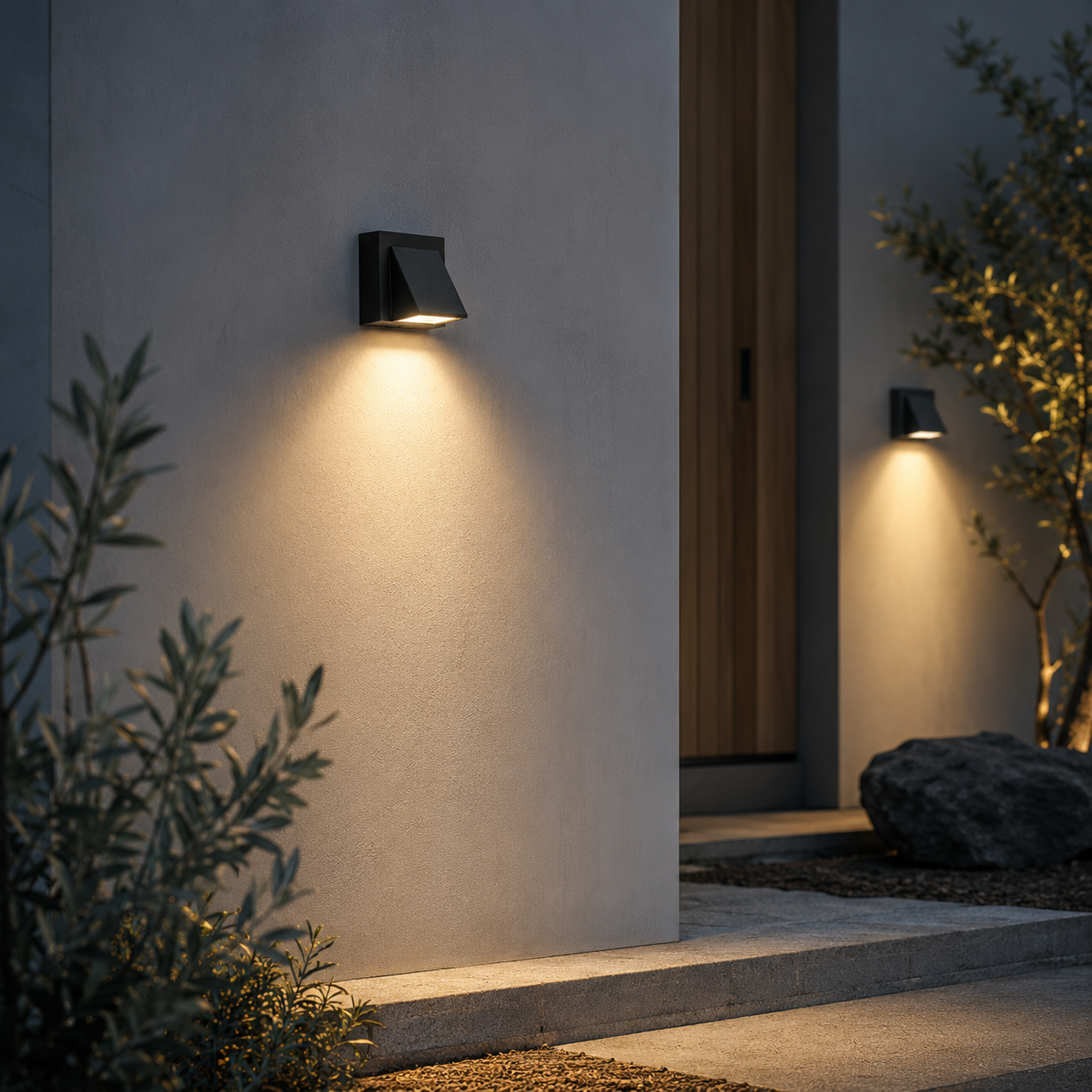 Buitenwandlamp LED IP65 Waterdicht 5W Moderne Wandverlichting voor Tuin Balkon Voordeur Sfeerverlichting Buiten | Sansoti