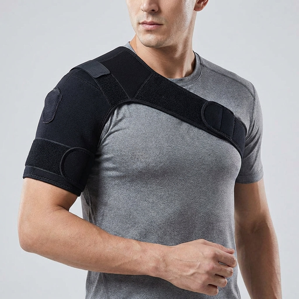 Adjustable Shoulder Brace for Stabilization and Pain Relief Left and Right Shoulder Joint Unisex | Sansoti