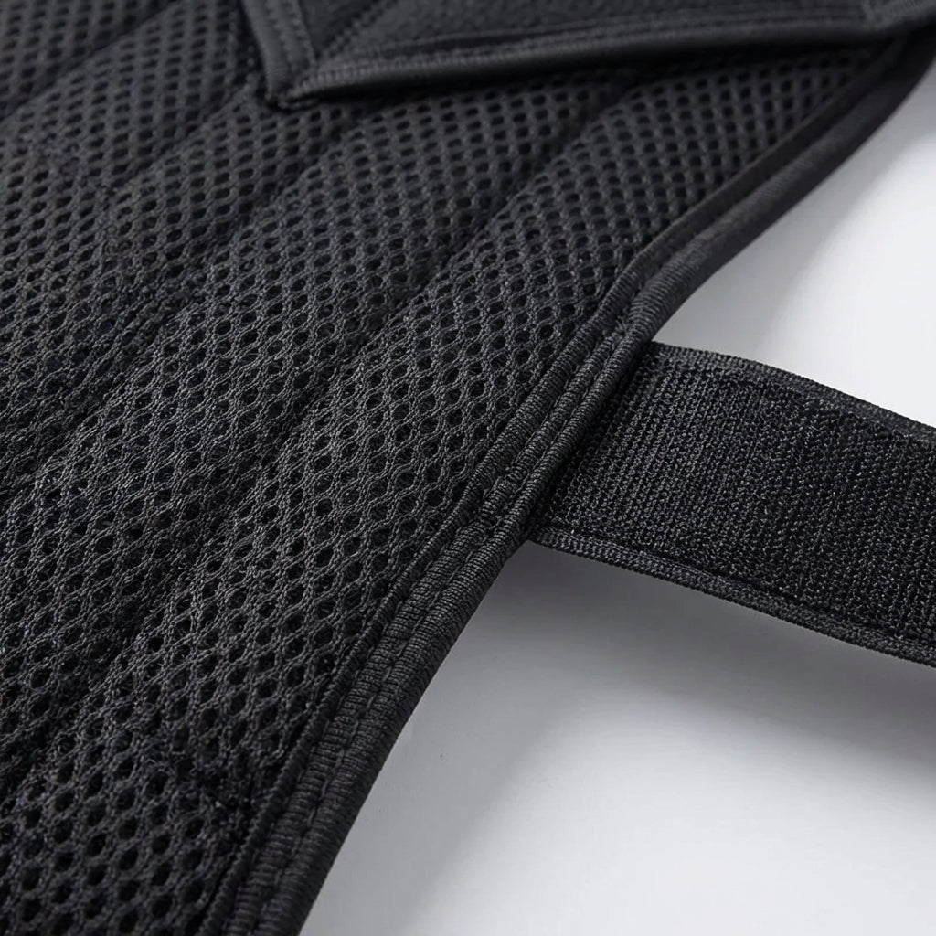 Adjustable One-Piece Back Brace, Posture Correction, Shoulder and Lumbar Support, Breathable Polyester Back Support | Sansoti