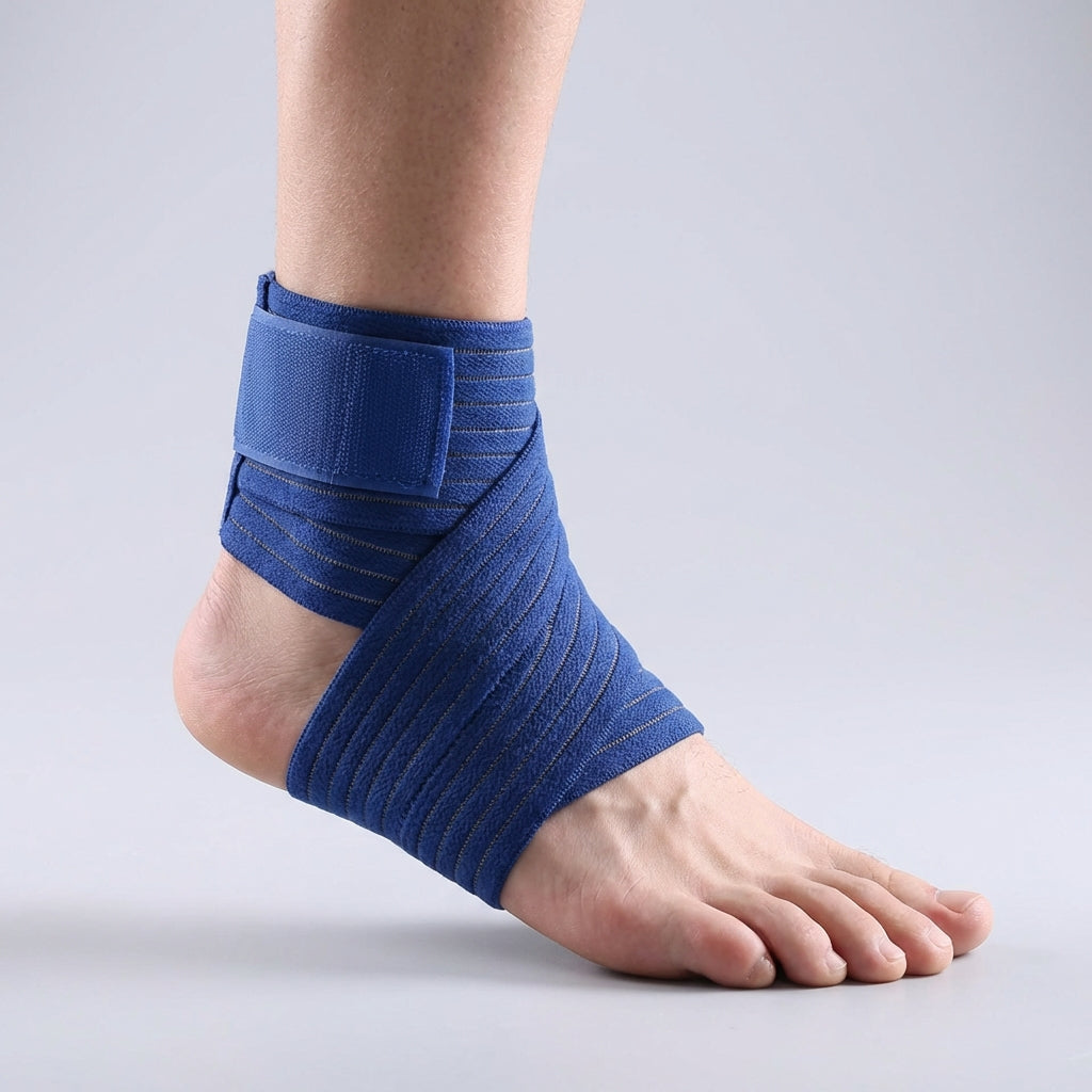 Adjustable Ankle Brace with Hook-and-Loop Fastener for Sports and Everyday Use Men Women Support Stability | Sansoti
