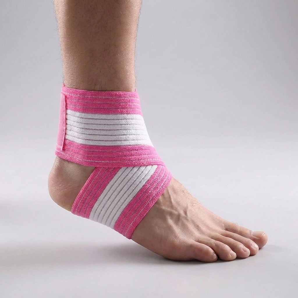Adjustable Ankle Brace with Hook-and-Loop Fastener for Sports and Everyday Use Men Women Support Stability | Sansoti