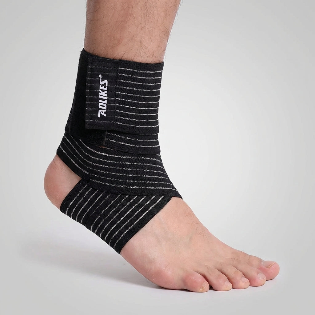 Adjustable Ankle Brace with Hook-and-Loop Fastener for Sports and Everyday Use Men Women Support Stability | Sansoti