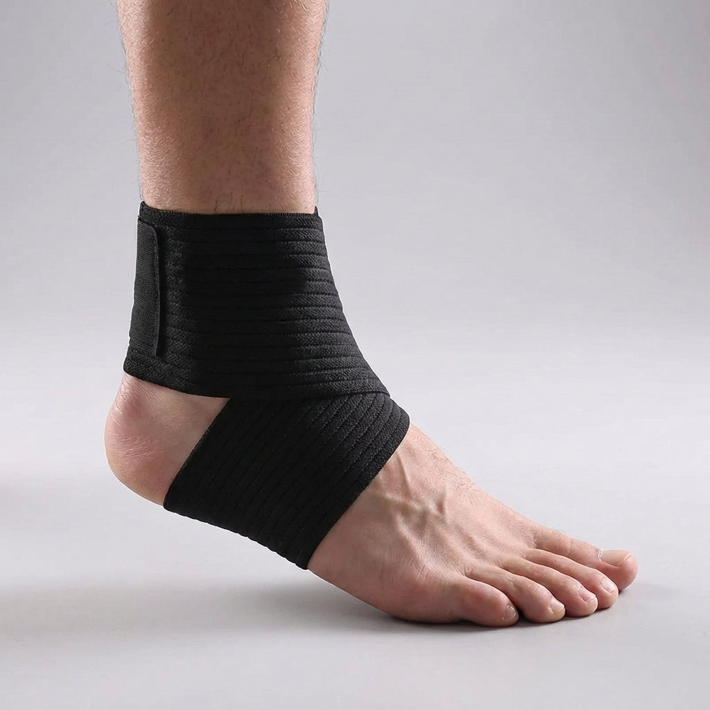 Adjustable Ankle Brace with Hook-and-Loop Fastener for Sports and Everyday Use Men Women Support Stability | Sansoti