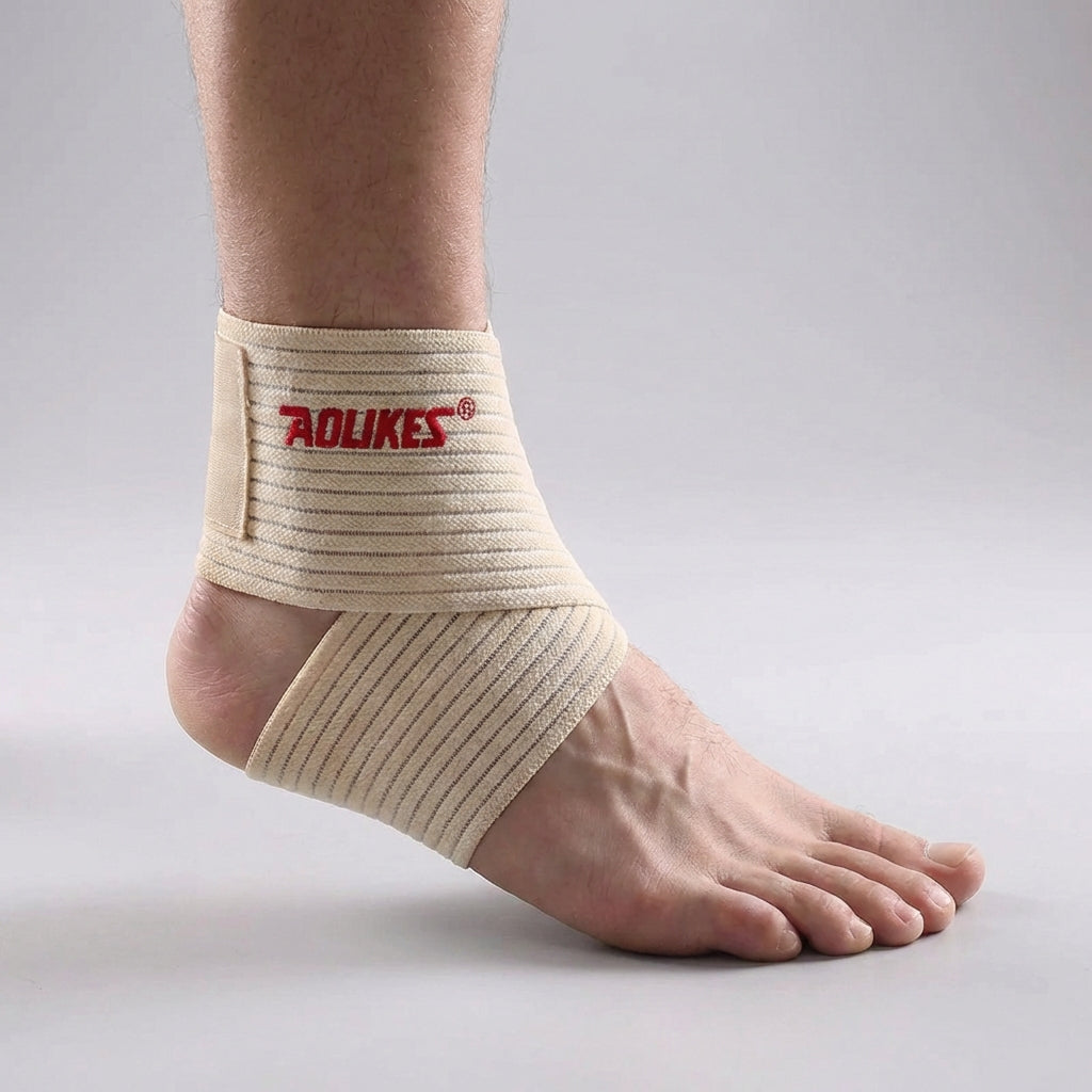 Adjustable Ankle Brace with Hook-and-Loop Fastener for Sports and Everyday Use Men Women Support Stability | Sansoti