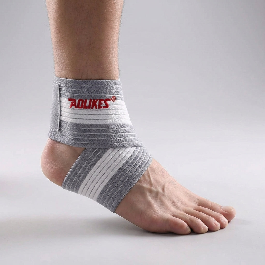 Adjustable Ankle Brace with Hook-and-Loop Fastener for Sports and Everyday Use Men Women Support Stability | Sansoti
