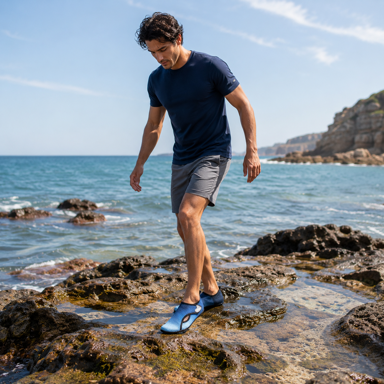 Waterschoenen Antislip Sokmodel Zwemmen Strand Yoga Surf Dive Unisex Sneldrogend Flexibel Watersport Barefoot | Sansoti