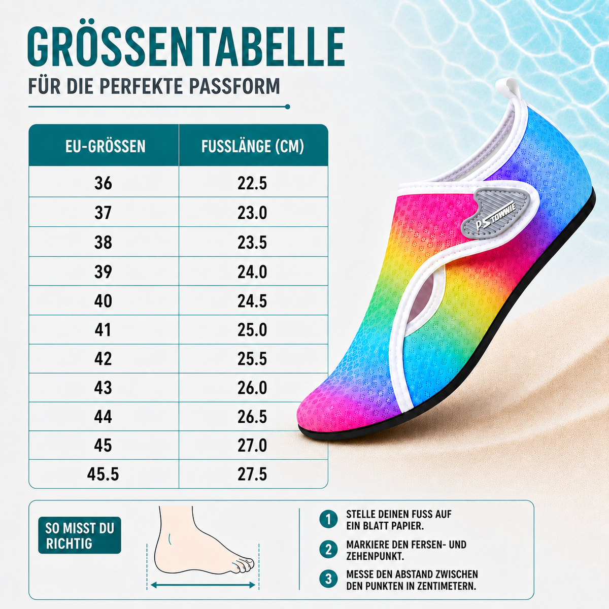 Waterschoenen Antislip Sokmodel Zwemmen Strand Yoga Surf Dive Unisex Sneldrogend Flexibel Watersport Barefoot | Sansoti