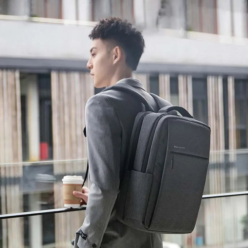Wasserdichter Laptoprucksack 15,6 Zoll mit gepolstertem Fach, Alltag, Pendeln, Reisen, Organisation, Schule, Universität | Sansoti