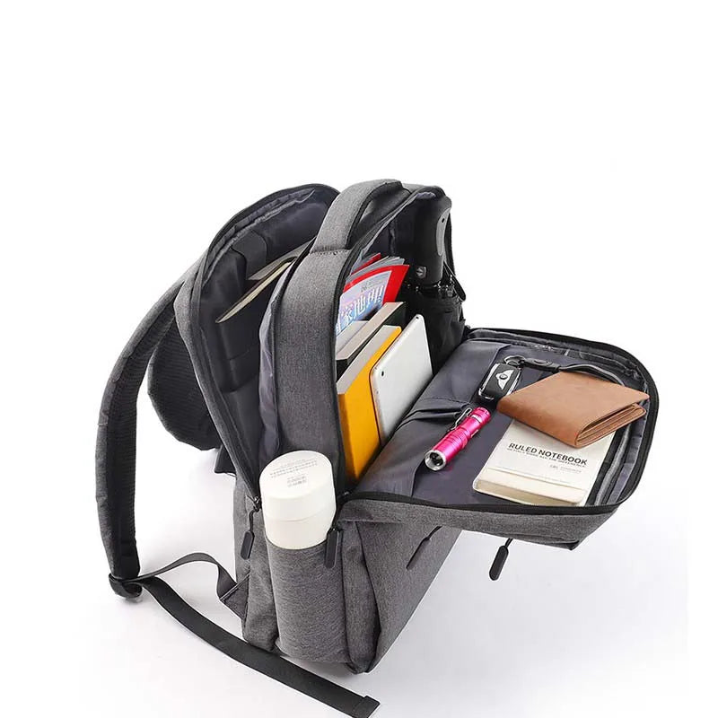 Wasserdichter Laptoprucksack 15,6 Zoll mit gepolstertem Fach, Alltag, Pendeln, Reisen, Organisation, Schule, Universität | Sansoti