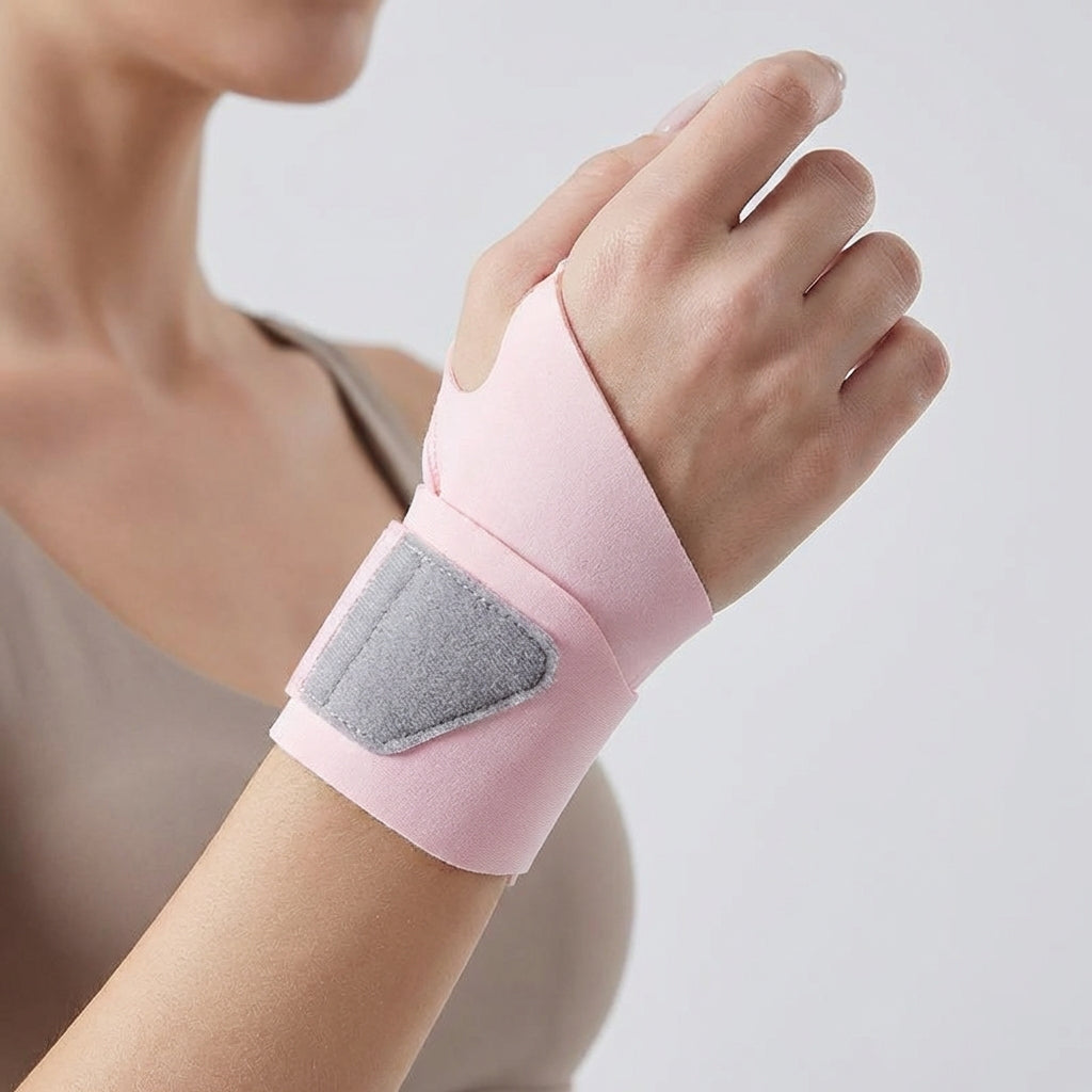 Polsbrace Ultralight — Ademende Nylon Handsteun met Verstelbare Sluiting voor Training en Dagelijks Gebruik | Sansoti