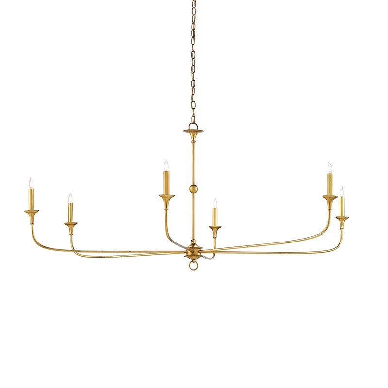 Lampe Bougie Lustre Laiton Métal Or Noir Blanc Nickel Salon Salle à Manger 5 6 Bras Suspension Vintage Lustre Bougies | Restfield