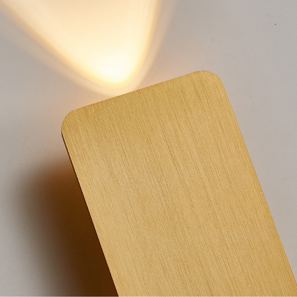Moderne rechthoekige LED wandlamp voor binnen – strakke binnenwandverlichting in diverse kleuren | Sansoti