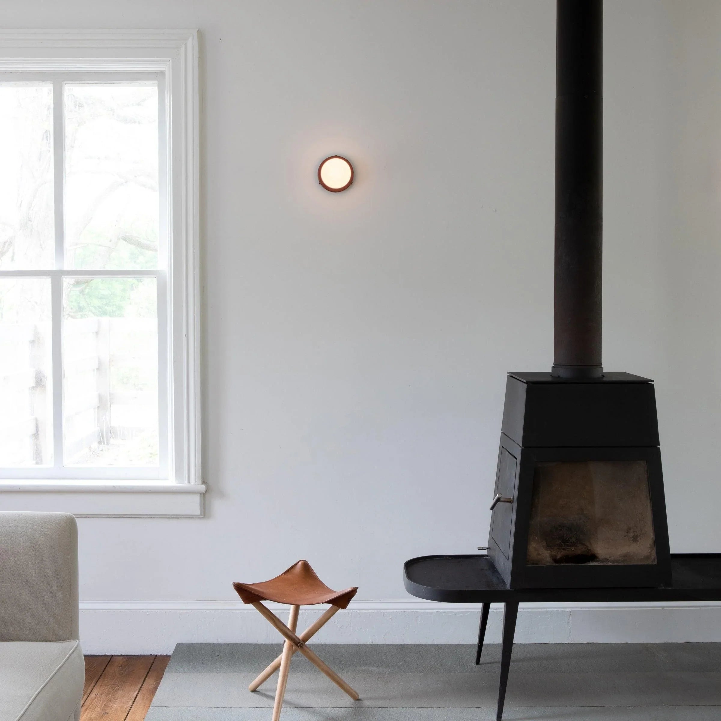 Wandlamp Glas Rond Nordisch Minimalistisch G9 LED Zwart Wit Groen Slaapkamer | Sansoti
