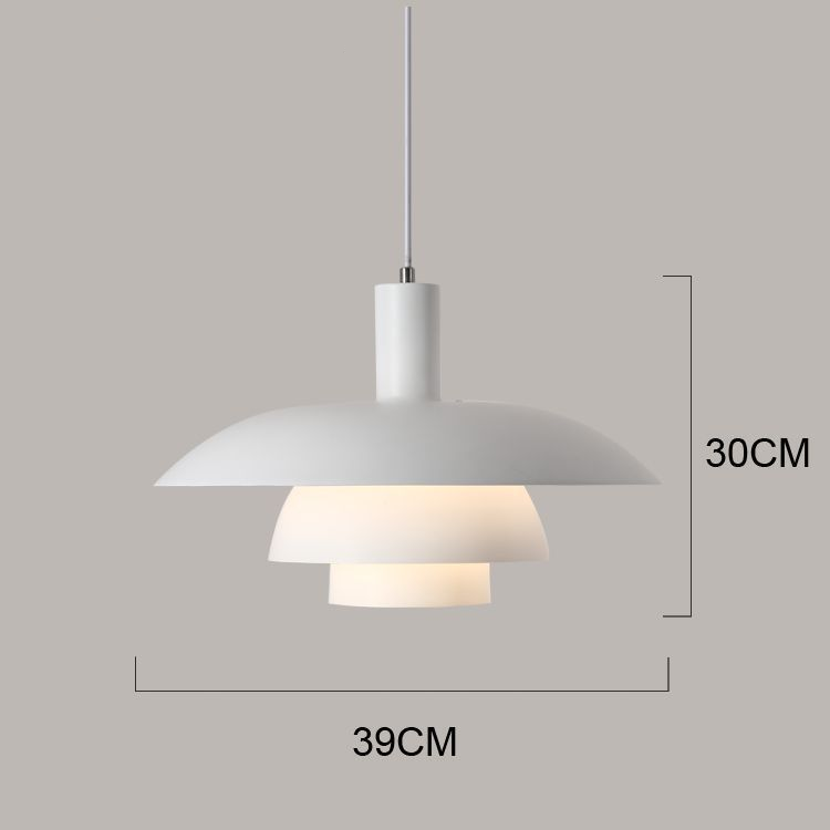 Skandinavische Design-Pendelleuchte aus Metall mit sanft diffusem LED-Licht für zeitlose Interieurs | Restfield