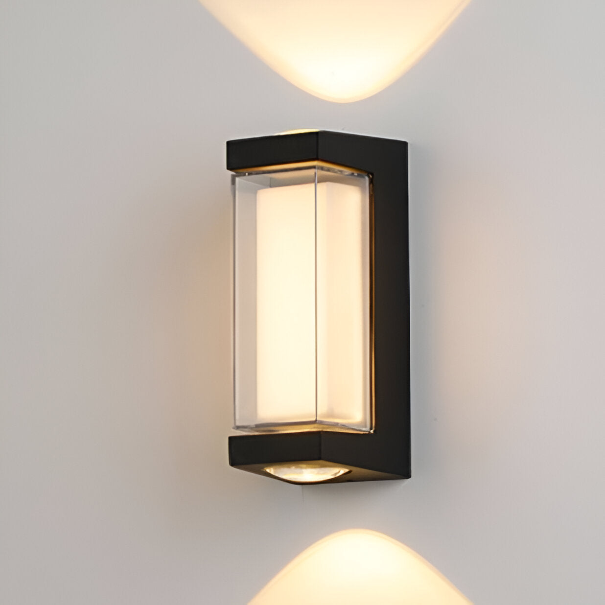 Außenleuchte Up Down LED IP65 Wasserdicht Schwarz Weiß Fassadenbeleuchtung 10W | Restfield