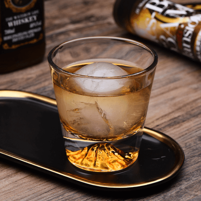 Whiskeyglas Edo Kiriko Handgemaakt Japans Kristal Set Houten Geschenkdoos Chamvin | Sansoti
