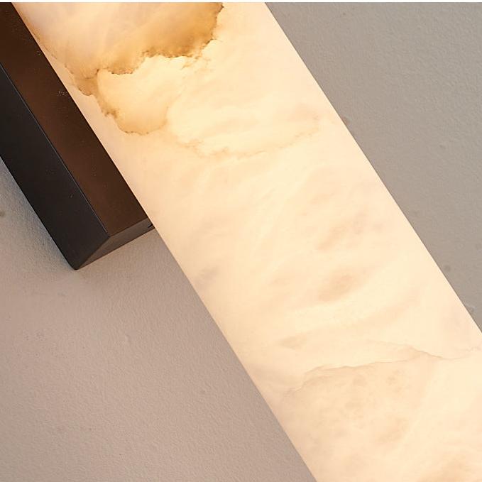 Wandlamp Marmerlook Koper LED 1 Licht Minimalistisch Modern Design