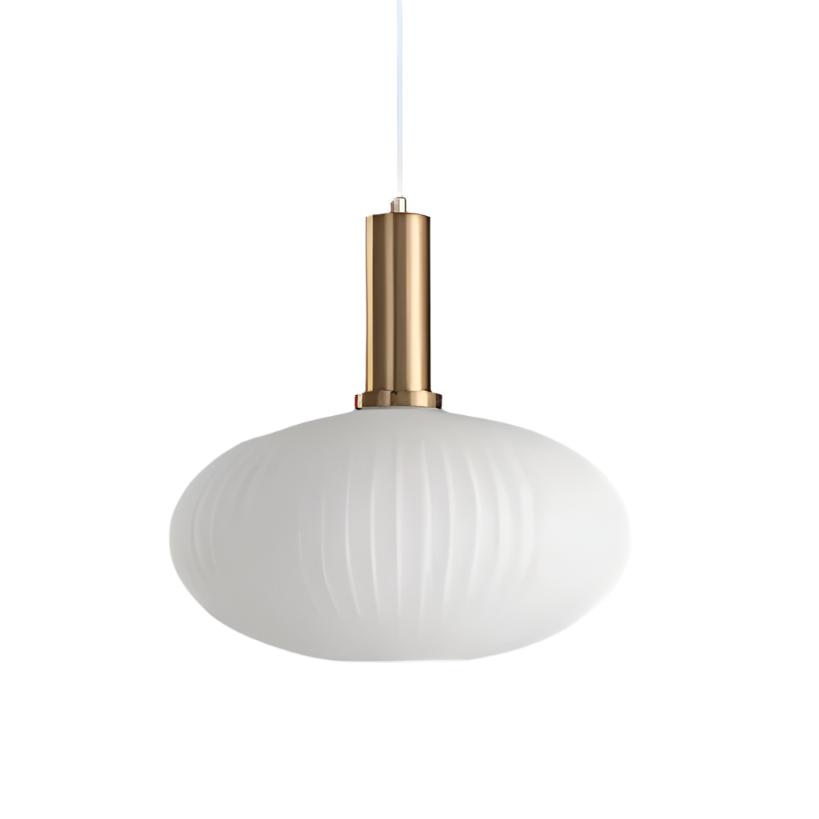 Hängelampe Buntglas Retro Nordisch E27 Weiß Grün Rosa Ø13 Ø30 Esszimmer | Restfield
