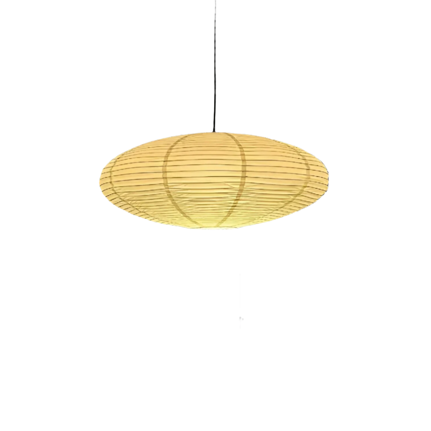 Plafondlamp Mulberry Papier Japandi Design Ø50 Ø60 LED Dimbaar Wit Geometrisch | Sansoti
