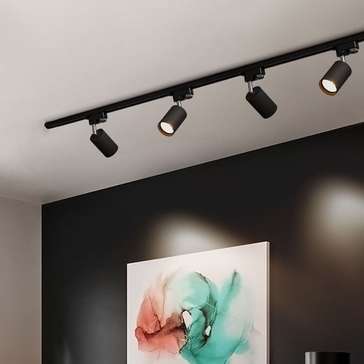 Moderne led railverlichting met verstelbare spots (3–5 lichtpunten) – plafondrail | Sansoti
