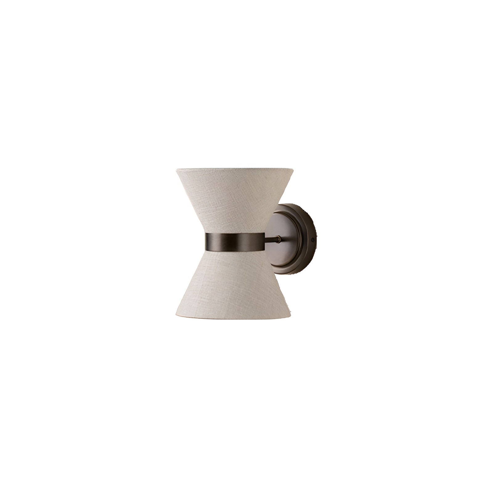 Wabi Sabi Zijden Wandlamp G9 Ø24cm Warm Licht Wandverlichting Slaapkamer Woonkamer Japandi Design | Sansoti