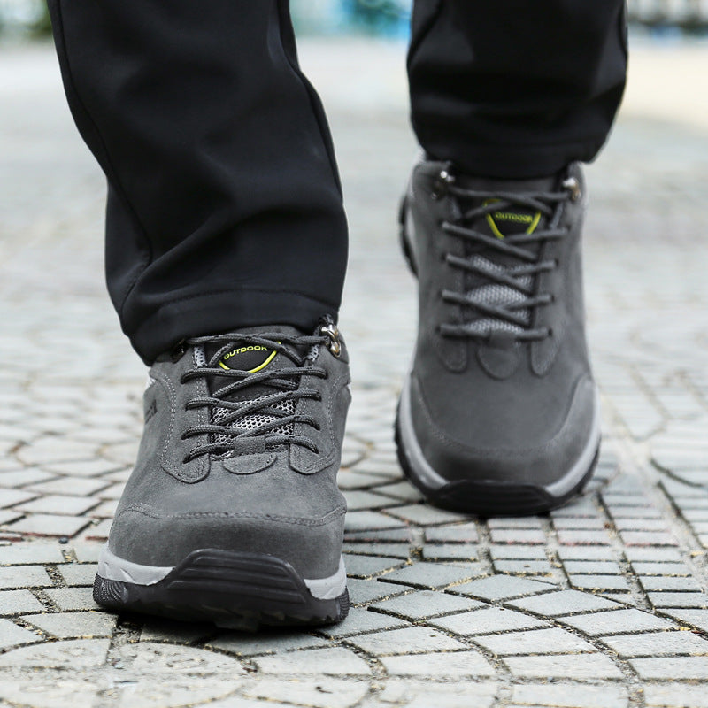 Ergonomische Wandelschoenen met Orthopedische Steun Grijs voor Outdoor en Hiking | Sansoti
