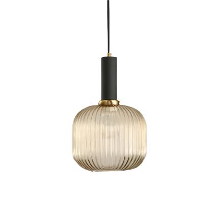 Hängelampe Buntglas Retro Nordisch E27 Weiß Grün Rosa Ø13 Ø30 Esszimmer | Restfield