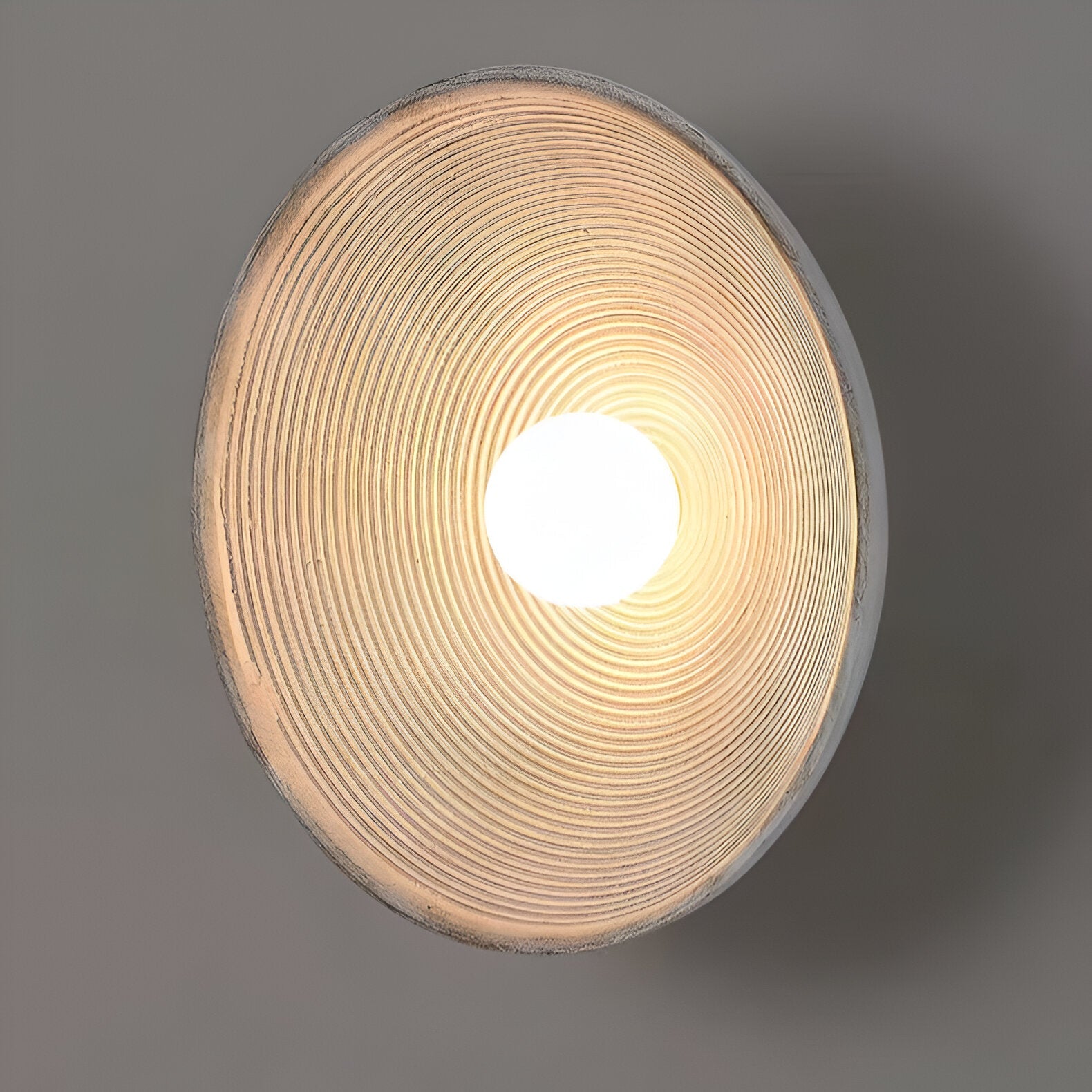 Wandlamp Rond Maan Design LED G4 Japandi Scandinavisch Ø20 Ø50 | Sansoti