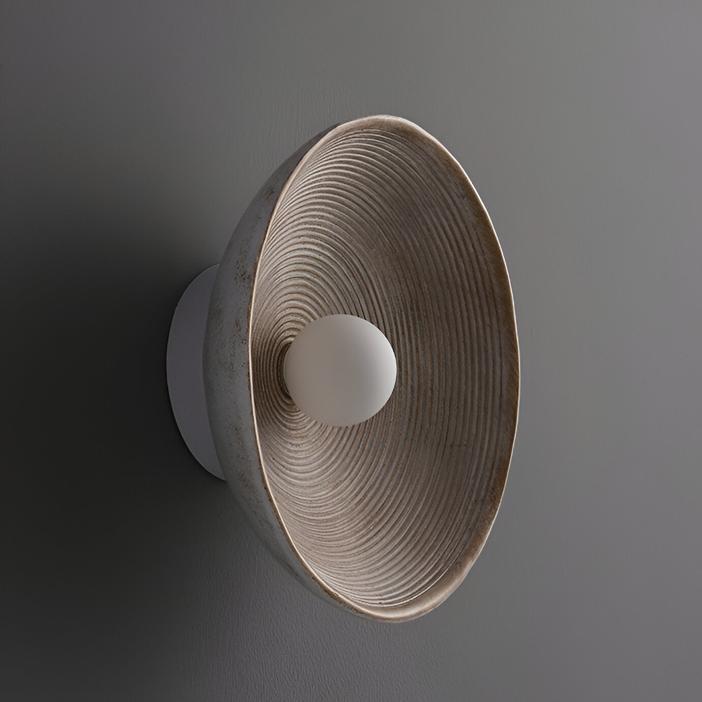 Wandlamp Rond Maan Design LED G4 Japandi Scandinavisch Ø20 Ø50 | Sansoti