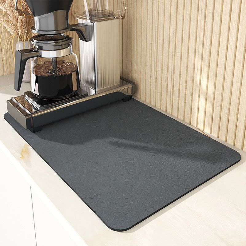 Absorberend Koffiemachinematje 30x40-50x60cm Keukenbescherming Antislip Basis | Sansoti
