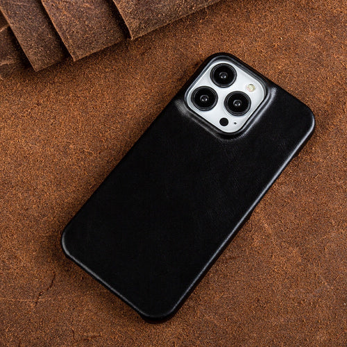 Stornfield | Oil Wax Genuine Leather Apple iPhone Case