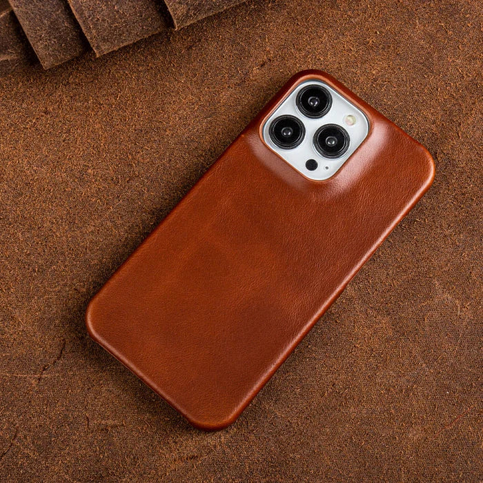 Stornfield | Oil Wax Genuine Leather Apple iPhone Case