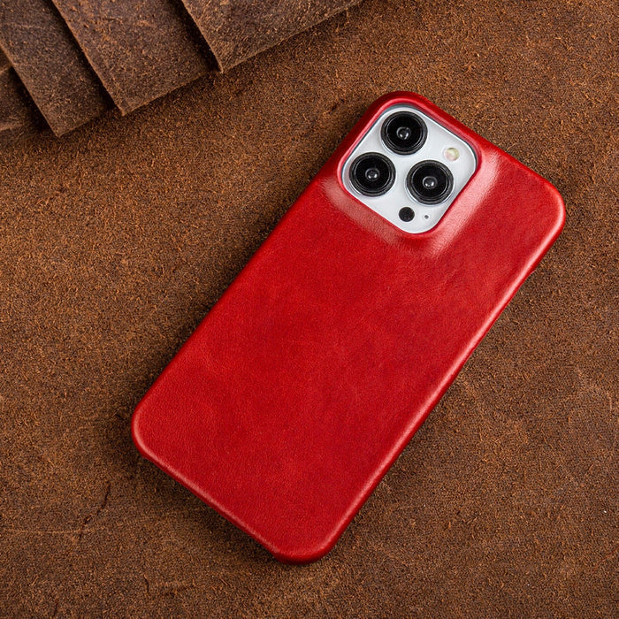 Stornfield | Oil Wax Genuine Leather Apple iPhone Case