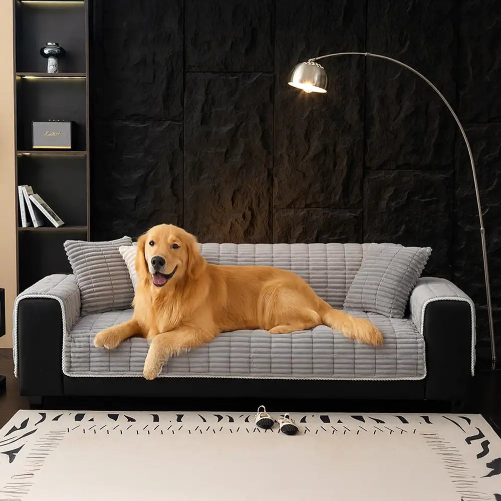 Waterdichte Eenzits Bankhoes 70×180 cm – Antislip Fleece Beschermer voor Fauteuil & Sofa Meubelbescherming | Sansoti