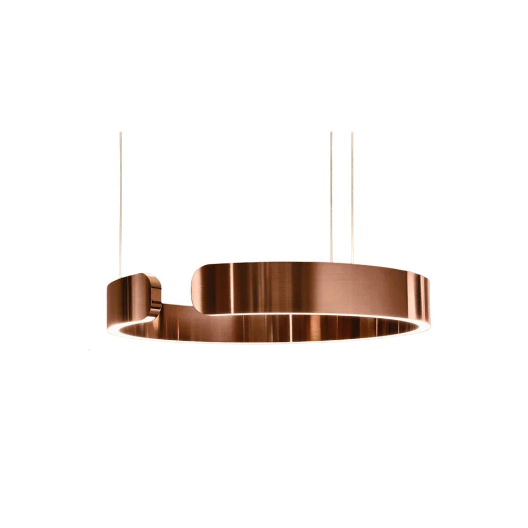 Runde LED-Hängeleuchte Verschiedene Größen Esstisch Wohnzimmer Design Ringlampe Modern | Restfield
