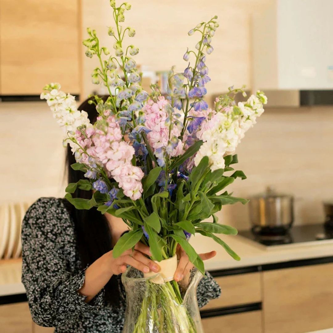 Bloemen Steekschuim Houder – Regelbare Stengel-organisator voor Symmetrische Bloemschikkingen | Sansoti