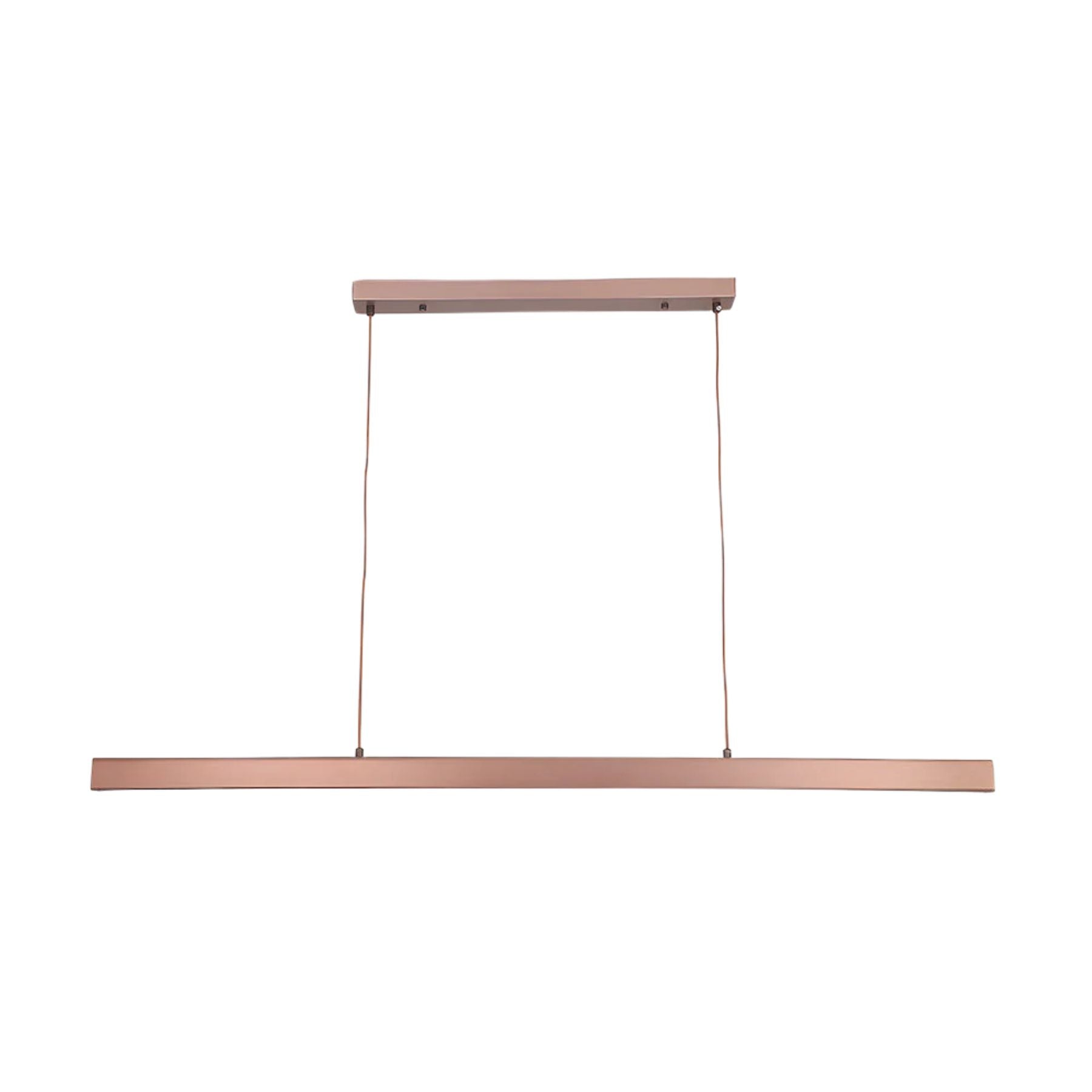 Verumo Hanglamp LED Metaal Zwart Keukeneiland Eettafel Moderne Verlichting Lineaire Hanglamp | Sansoti