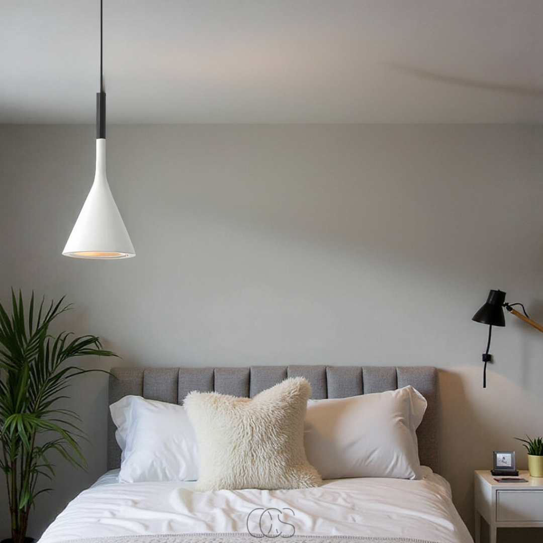 Scandinavische Hanglamp Metaal E27 Verstelbaar Snoer Warm Licht Woonkamer Slaapkamer Stijlvol Design | Sansoti