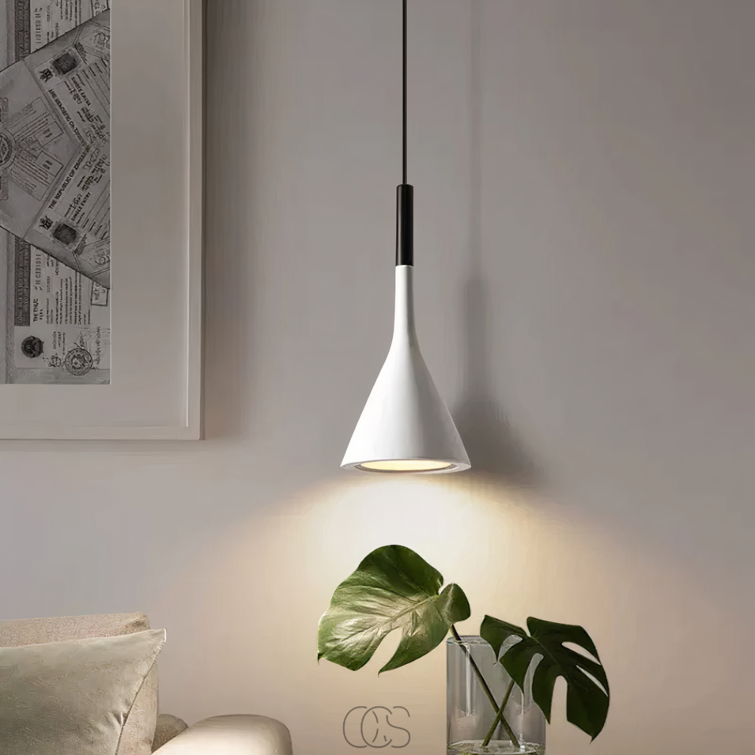 Scandinavische Hanglamp Metaal E27 Verstelbaar Snoer Warm Licht Woonkamer Slaapkamer Stijlvol Design | Sansoti
